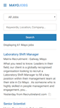 Mobile Screenshot of mayojobs.ie